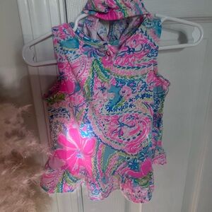 Lilly Pulitzer 6-12 months great condition! Bloomers included